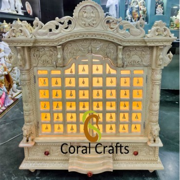 Sevan Wood Temple with Doors and Bells