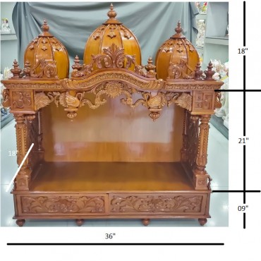 Wooden Temple in High Gloss Finish (CS273)