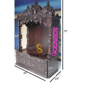CUstomized Wooden Temple (CS125)