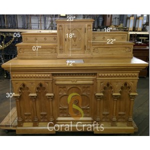Wooden Church Altar