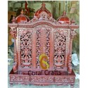Wooden Temple with Doors for home