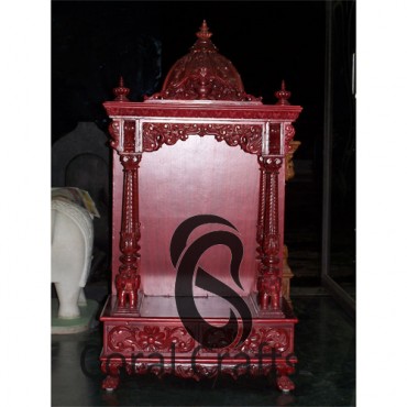 Teak Wood Temple for home  (CS002) Teak Wood Temple for home  (CS002)