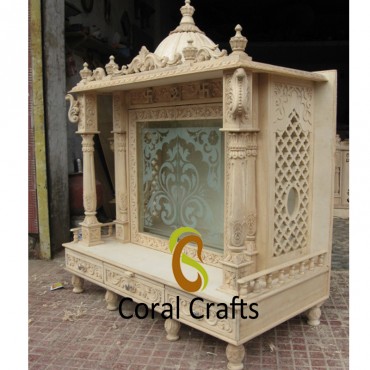 Home Mandir with Doors (CS179)