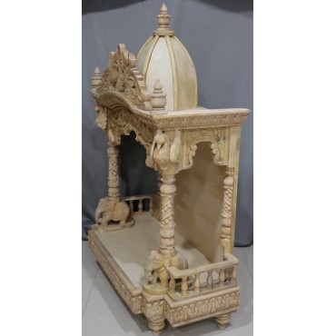Indian Style Small Wooden Temple (CS060)