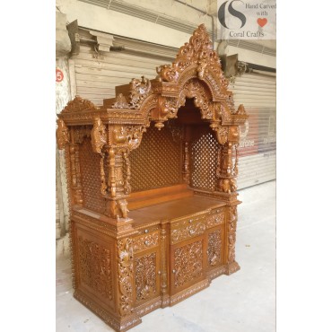 Masterpiece of Temple from Wood